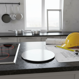 Diametro 25mm DISCO IN ALLUMINIO PER SUBLIMAZIONE, Lastra Rivestita per Pentole e Costruzioni, Tagliata, Lucidata e Saldata per Uso in Cucina e Casa - Product Image 3