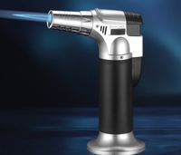 Pistolet à Moxibustion, Briquet en Métal, Étui Gonflable, Flamme Bleue Coupe-Vent, Camping, Barbecue, Fabricant Personnalisé, Vente Chaude en Plein Air