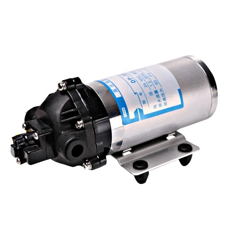 調整可能な圧力スイッチDP-100 DC24V 100PSI1.2LPM低流量ミニROブースター純粋な高圧ダイアフラムウォーターポンプ