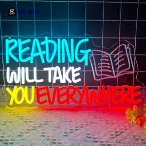 Letrero de Neón LED 3D Acrílico Impermeable Personalizado de 120K, Novedad, para Librería, Rincón de Lectura, <span class=keywords><strong>Pub</strong></span>, Eventos en el Hogar, Decoración de Pared - Product Image 2