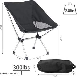 Silla Plegable Moderna y Segura para Exteriores, para Comer, Acampar, Viajar, Hacer Barbacoa - Fábrica de Bangladesh - Product Image 4