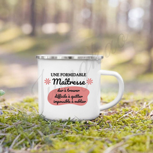 Tazza con Stampa 'Grazie Moltissimo, Sei un Insegnante Meraviglioso', Tazza da Caffè, Tazze Smaltate, Regalo per la Festa degli Insegnanti, Regalo di Laurea per Docenti - Product Image 5