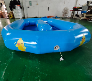 Dijual bebek pancing tiup kedap udara, kolam Mini untuk memancing anak-anak, permainan menyenangkan - Product Image 2