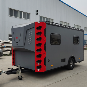 Maison mobile de 22 pieds sur roues, caravane résidentielle complète pour <span class=keywords><strong>une</strong></span> vie autonome en Australie, 2 couchages, en vente - Product Image 3