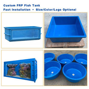 Bassin aquaponique en fibre de verre, piscine d'élevage de poissons en FRP, élevage de poissons et de crevettes, haute durabilité, longue durée de vie - Product Image 2