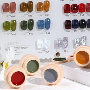 Gel de Uñas de Larga Duración con Efecto Degradado <span class=keywords><strong>Natural</strong></span>, Gel de Seda Suave <span class=keywords><strong>para</strong></span> Pintura al Óleo, Gel de Uñas de Nueve Tonos, Gel de Patting Sin Limpieza - Product Image 3