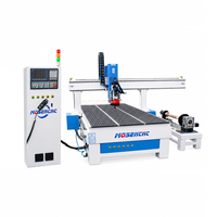 Router CNC de 4 Ejes Jinan Mosencnc 1530 con Eje Rotatorio, Mesa de Vacío y Motor para Tallado de Cilindros de Madera y Fabricación de Patas de Muebles