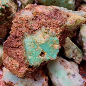 Batu Giok Hijau Alami Grosir Giok Australia Kristal Mentah Batu Penyembuh - Product Image 4