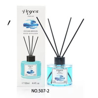 Diffuseur d'ambiance intérieur 507-1-29 sans flamme, désodorisant parfumé, flacons en verre et boîte d'épices, emballage en boîte, vente en gros, durée de 2 mois