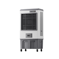 Refroidisseur d'air évaporatif solaire 24h/24, 3600m³/h, à haut débit d'air, ventilateur de refroidissement rechargeable pour intérieur et extérieur