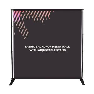 Custom Foldable Portable Aluminium Exhibition Booth <b>Wall</b> Tension Fabric Stand Advertising Festival Banner Flags - Product Image 2