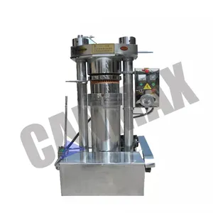 Máquina de prensado de aceite hidráulico en frío de extracción de tornillo pequeño de aceituna