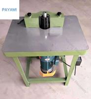 Machine à bois verticale à axe unique : Défonceuse, profilatrice et fraiseuse pour le fraisage et le travail du bois de précision