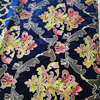 Nouveau design 21102 Maroc, tissu en velours brodé très vendu, tissu de canapé brodé, tissu de coussin A+B