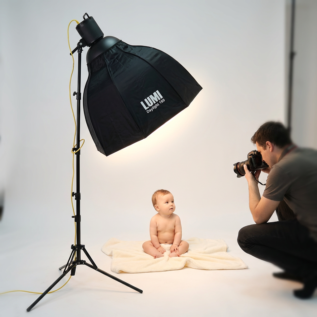 Simock 150W Portable Ring Light Kit – Professional Softbox Photography Lighting Equipment for YouTube &amp; Film Shooting