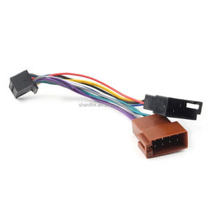 Faisceau de câbles standard ISO pour <span class=keywords><strong>autoradio</strong></span> CD <span class=keywords><strong>Sony</strong></span> ancien, faisceau de câbles audio stéréo, <span class=keywords><strong>adaptateur</strong></span> de connecteur, câble - Product Image 1