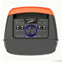Altavoces Portátiles para Exteriores con Luces RGB, Altavoz Bluetooth, Recargable, TWS, Estéreo, Karaoke, Control Remoto, en Bolsa de Polipropileno, Caja de Espuma a Color