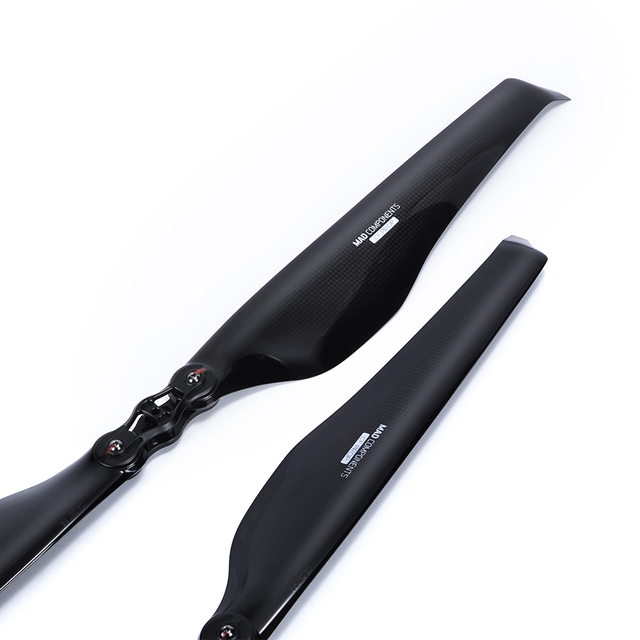FLUXER Pro 20.2x6.6 Inch Carbon Fiber Propeller Folding Shine Propeller for UAV Drone Quadcopter