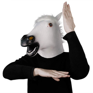 Maschera di Halloween all'ingrosso: Copricapo a forma di piccione, maschera da gorilla, maschera da cavallo per cosplay, carnevale, feste, spettacoli teatrali e danza - Product Image 1