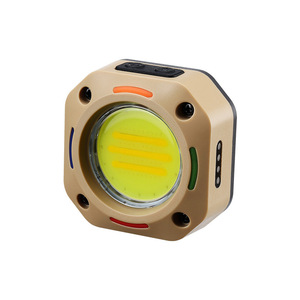 Linterna frontal Rocky de 10W LED recargable con soporte de luz de inundación COB - Product Image 2