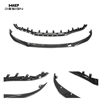 Aileron avant en fibre de carbone sèche style MP pour BMW G26 430i I4 M50i 20-27, pièces de carrosserie extérieures de luxe hautement polies