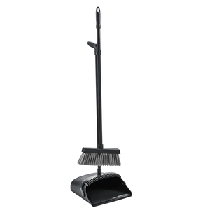 Juego de Escoba y <span class=keywords><strong>Recogedor</strong></span> Triangular Resistente y Moderno - Cerdas Suaves, Ecológico, Resistente al Viento, para Limpieza Profunda en Interiores/Exteriores - Product Image 3