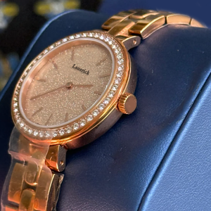 <span class=keywords><strong>Montre</strong></span>-bracelet de luxe en acier inoxydable pour femme, cadran doré en moissanite, multifonctionnelle, étanche, avec cristaux <span class=keywords><strong>Swarovski</strong></span>, vente en gros - Product Image 3