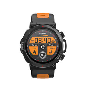 Montre intelligente 1 50 mm Écran tactile IPS pour appels 100 modes sportifs Fréquence cardiaque Oxygène sanguin Sommeil Surveillance de la santé féminine - Product Image 3