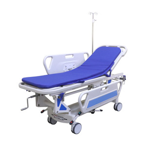 เตียงผู้ป่วยโรงพยาบาลคังจินเว่ย รุ่น KJW-202LZ-C.2 แบบปรับด้วยมือหมุนสามจุด สำหรับผู้สูงอายุและผู้ใหญ่ - Product Image 4