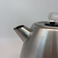 Bouilloire électrique de haute puissance 1500W en acier inoxydable de qualité alimentaire, design esthétique, idéale pour le salon - Prix de gros