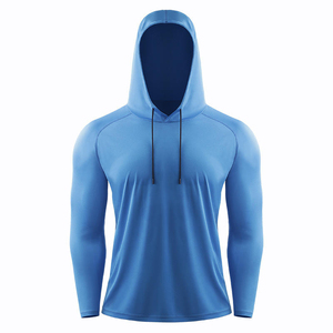 Camiseta de Pesca de Manga Larga para Hombre, Protección Solar, Sudadera con Capucha de Seda, Venta Caliente 2026 - Product Image 3