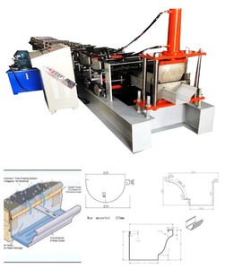 Máquina formadora de <span class=keywords><strong>canalones</strong></span> <span class=keywords><strong>para</strong></span> recoger agua de lluvia, máquina formadora de <span class=keywords><strong>canalones</strong></span> de bajada, máquina <span class=keywords><strong>para</strong></span> fabricar canales de agua - Product Image 6