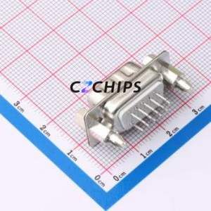 X0515WT7W5 D-Sub/VGA Connector Through hole Component (THT) Connector High Density D-Sub Male 15P Through Hole - Product Image 2