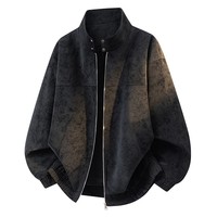 Blouson Moto Premium Noir pour Homme en Similicuir PU – Manteau Personnalisé pour l'Automne et le Quotidien