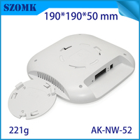 Caja de Proyectos Electrónicos para Router WIFI SZOMK, Caja de Conexiones para Gateway, 190*190*50MM