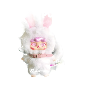 LINDA Migo Twins Limited Edition 400% Plush Elevator Night And Day Series Blind Box Trendy Toy Figure And Ornament Gift - Product Image 5