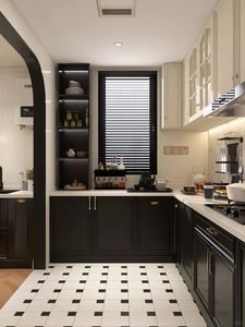 Juegos de Muebles de Cocina de Madera Maciza de Alto Brillo con Diseños Modernos Personalizados de Fábrica de Diseños Integrales - Product Image 3