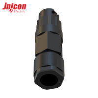 Connecteur étanche M12 autobloquant 5 broches mâle-femelle surmoulé sans câble IP67 pour LED, aérospatiale, micro-ondes, alimentation extérieure