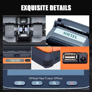 เครื่องต่อใยแก้วนำแสง 6 มอเตอร์ เครื่องต่อใยแก้วนำแสงแบบเร็ว 8 วินาที รุ่น AI-6A - Product Image 3