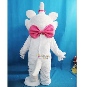Disfraz de Mascota de gato Marie blanco de dibujos animados CE para adultos, disfraz de Animal de gato para fiesta - Product Image 3
