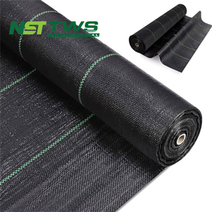 Chất lượng cao 100% Vinyl <span class=keywords><strong>PP</strong></span> dệt cảnh quan chống UV Weed rào cản vải cảnh quan Weed Mat che phủ mặt đất - Product Image 1
