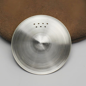 Couvre-tétons en argent 999 pour l'allaitement, ajouré avec petits trous, sans bretelles, ultra-fin, antibactérien, respirant - Product Image 3