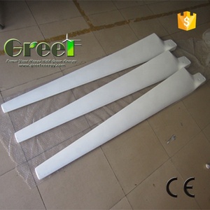 ใบพัดกังหันลมแบบแผ่นราก ขนาด 500 วัตต์ 1200 มม. ความเร็วลมต่ำ ทำจาก FRP - Product Image 1