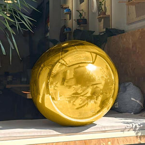 Esferas Metálicas Inflables de PVC Doradas, Plateadas y Negras, Bola de Espejo Inflable - Product Image 2