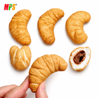 Croissant au chocolat et aux fruits, personnalisé en gros pour OEM, emballage en vrac