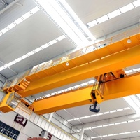 Pont roulant de nouvelle construction, type QD 350-450, à commande PLC, motorisé, avec crochet de 360/80 tonnes, portée de 19 m et hauteur de levage de 24 m