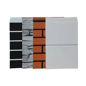 Panneaux <span class=keywords><strong>d</strong></span>écoratifs <span class=keywords><strong>d</strong></span>'isolation extérieure en polyuréthane pour la rénovation <span class=keywords><strong>de</strong></span> <span class=keywords><strong>façade</strong></span> <span class=keywords><strong>de</strong></span> site minier au Chili, projet ignifuge B1 - Product Image 1