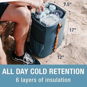 Made to Order Hot Sale Easy to Carry Portable Durable Hiking Bags/Travel/Collapsible/Insulated Cooler Bags - Product Image 3