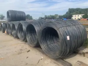 Factory Direct 10mm Deformed Steel Wire Rod For Building Reinforced Steel Rebar In Coil Rod Hot Rolled Low Carbon Steel Wire Rod
