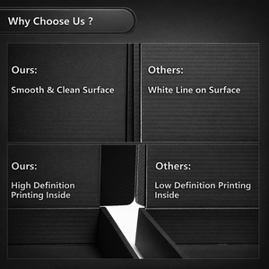 Emballage d'expédition de cosmétiques Blush, boîte d'expédition en carton ondulé E, boîte d'expédition à rabat supérieur, emballage personnalisé imprimé - Product Image 6